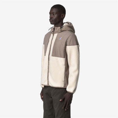 SAMSON 4.0 ORSETTO - Polaire - Sweat à capuche zippé intégral - Unisexe - Beige Taupe-Ecru