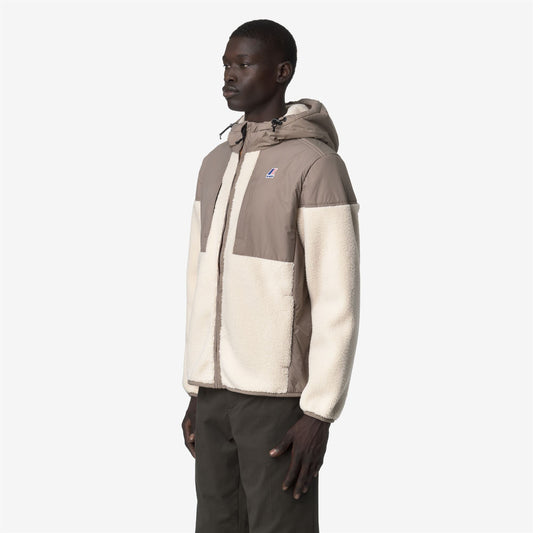 SAMSON 4.0 ORSETTO - Polaire - Sweat à capuche zippé intégral - Unisexe - Beige Taupe-Ecru