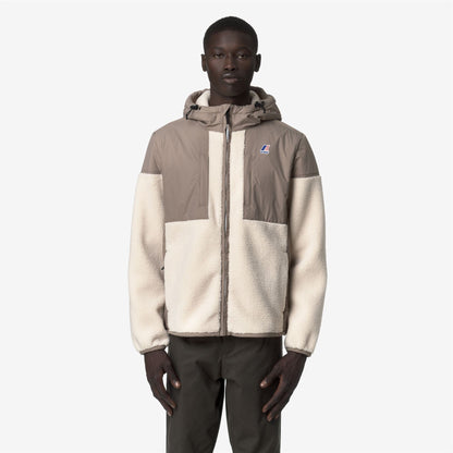 SAMSON 4.0 ORSETTO - Polaire - Sweat à capuche zippé intégral - Unisexe - Beige Taupe-Ecru