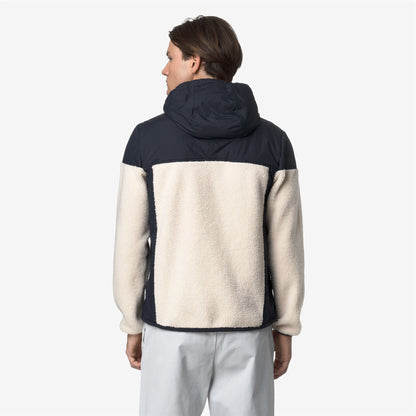 SAMSON 4.0 ORSETTO - Polaire - Sweat à capuche zippé intégral - Unisexe - Blue Depth-Ecru