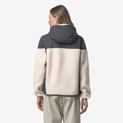 SAMSON 4.0 ORSETTO - Polaire - Sweat à capuche zippé intégral - Unisexe - Grey Shadow Dk-Ecru