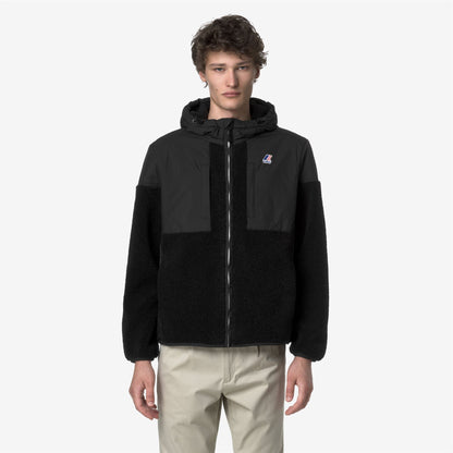 SAMSON 4.0 ORSETTO - Polaire - Sweat à capuche zippé intégral - Unisexe - Black Pure