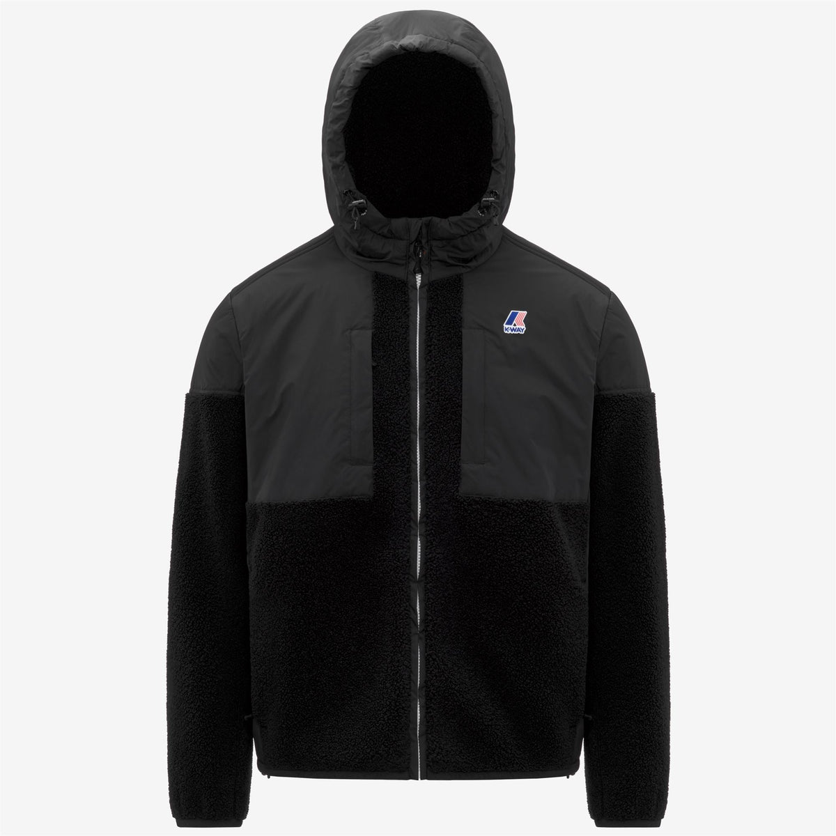 SAMSON 4.0 ORSETTO - Polaire - Sweat à capuche zippé intégral - Unisexe - Black Pure
