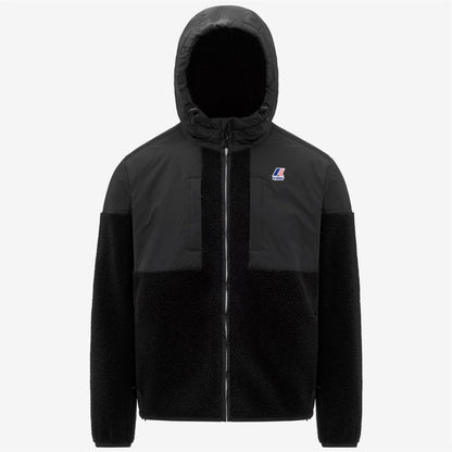 SAMSON 4.0 ORSETTO - Polaire - Sweat à capuche zippé intégral - Unisexe - Black Pure