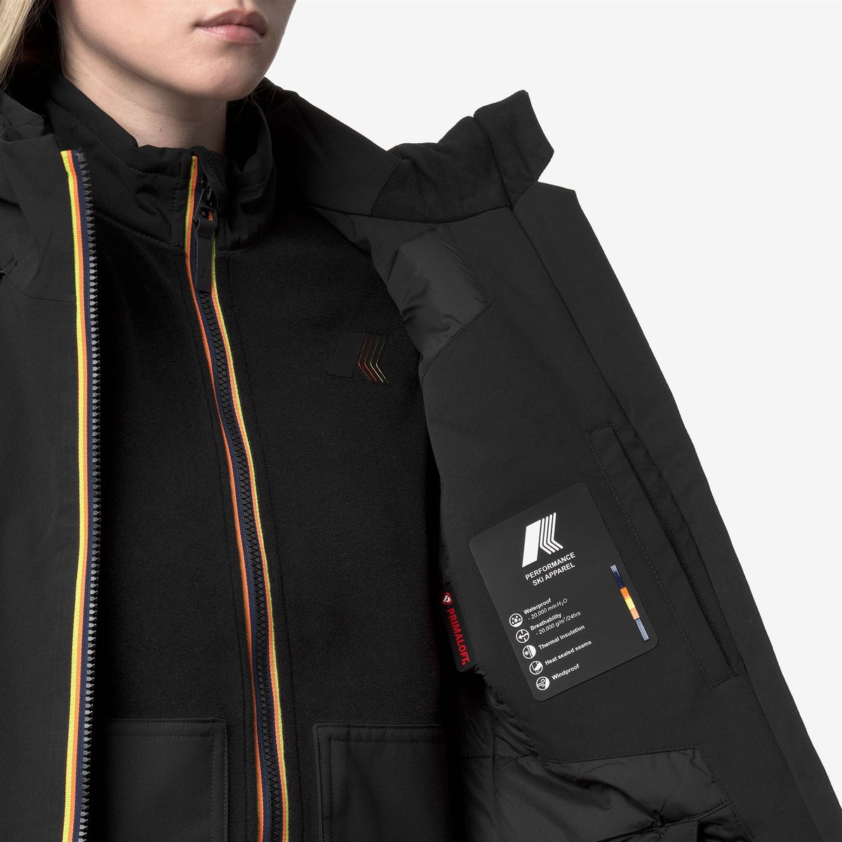 LABRESSE 2L TWILL - Vestes - Milieu - Femme - Black Pure