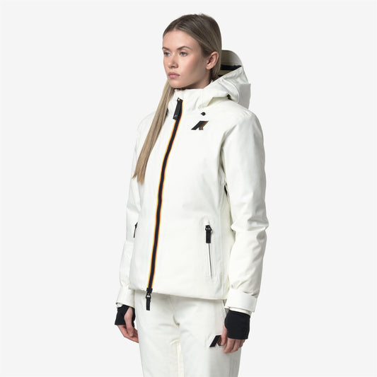LABRESSE 2L TWILL - Vestes - Milieu - Femme - White Gardenia