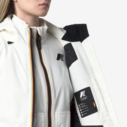 LABRESSE 2L TWILL - Vestes - Milieu - Femme - White Gardenia