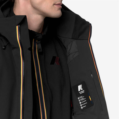 LESARCS 2L TWILL - Vestes - Milieu - Homme - Black Pure