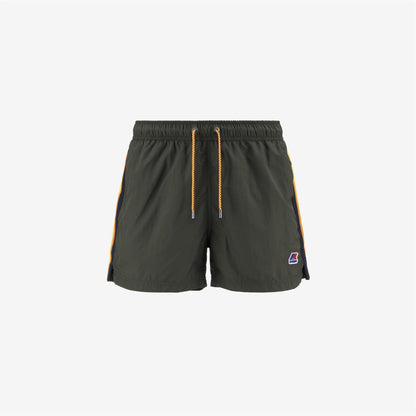 HAZEL TAPE - Maillots de bain - Maillot de bain - Homme - GREEN BLACKISH