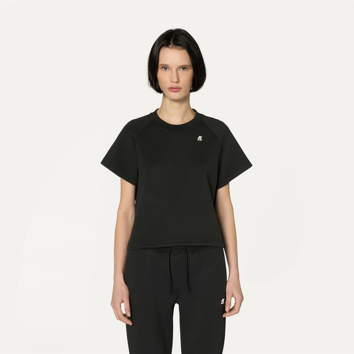 GUENDALINE LIGHT SPACER - T-shirts et hauts - T-shirt - Femme - Black Pure