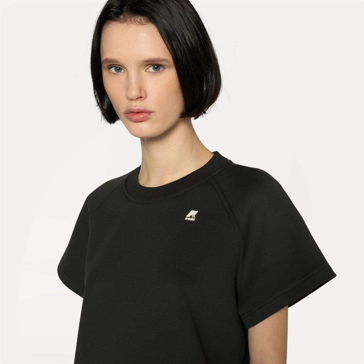 GUENDALINE LIGHT SPACER - T-shirts et hauts - T-shirt - Femme - Black Pure