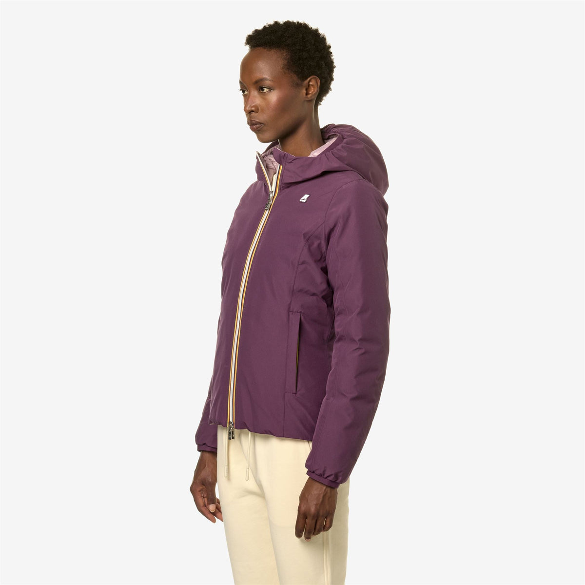 LILY ST THERMO DOUBLE - Vestes - Court - Femme - Violet P-Violet D