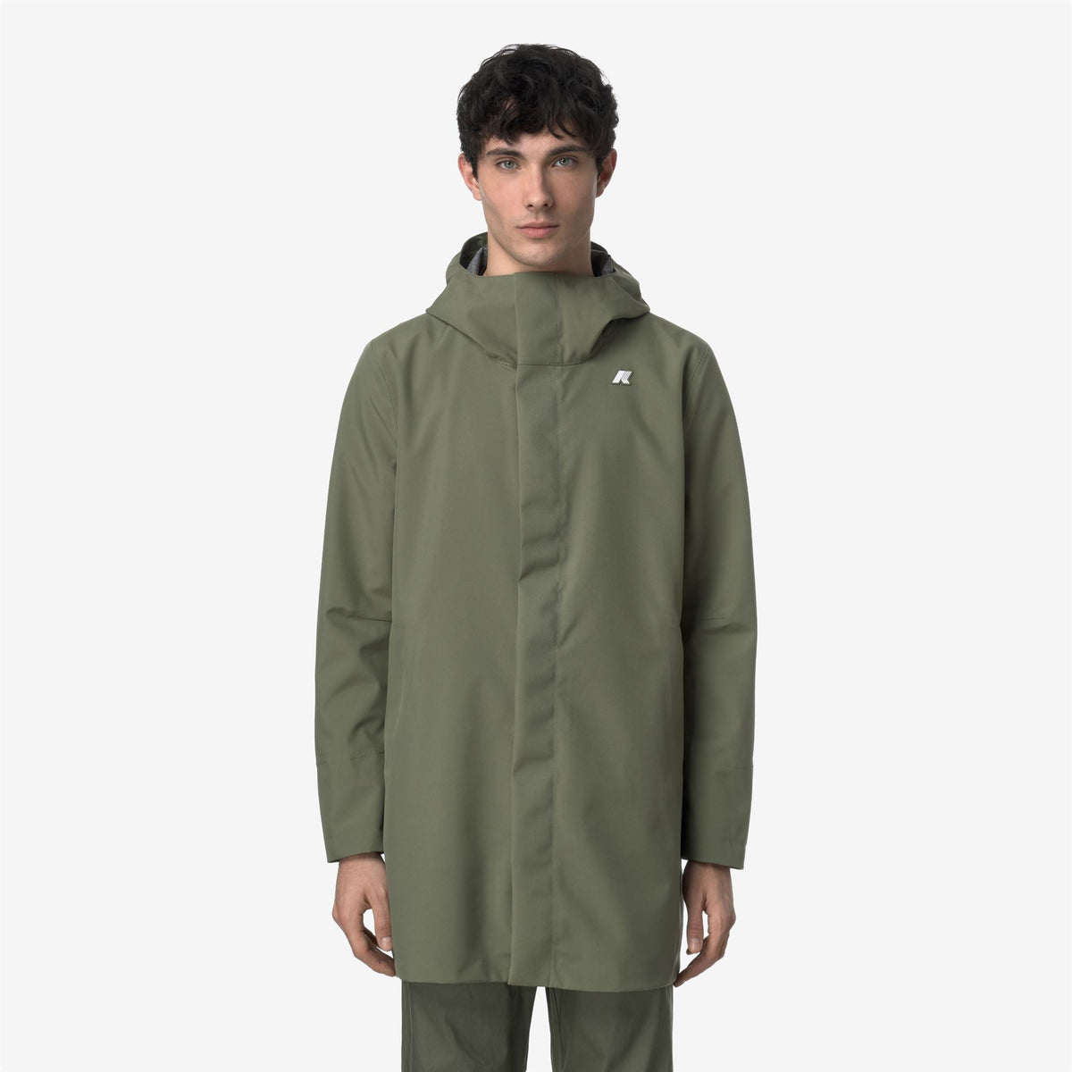 TOMMY BONDED JERSEY - Vestes - Longueur 3/4 - Homme - Green Lichen