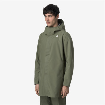 TOMMY BONDED JERSEY - Vestes - Longueur 3/4 - Homme - Green Lichen