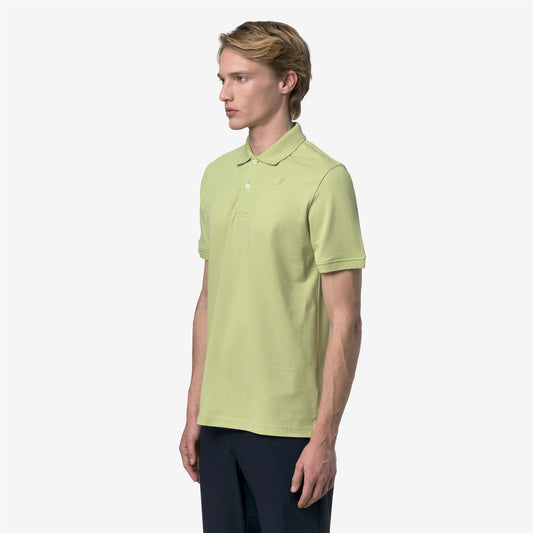 AMEDEE PIQUE SLIM - Polos - Polo - Homme - Green Dk Lime