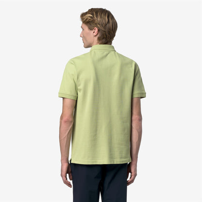AMEDEE PIQUE SLIM - Polos - Polo - Homme - Green Dk Lime