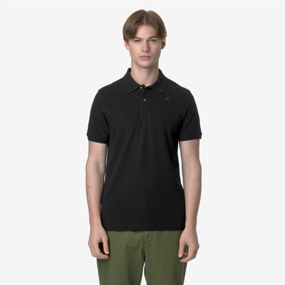 AMEDEE PIQUE SLIM - Polos - Polo - Homme - Black Pure
