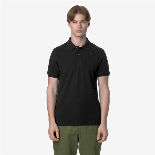 AMEDEE PIQUE SLIM - Polos - Polo - Homme - Black Pure