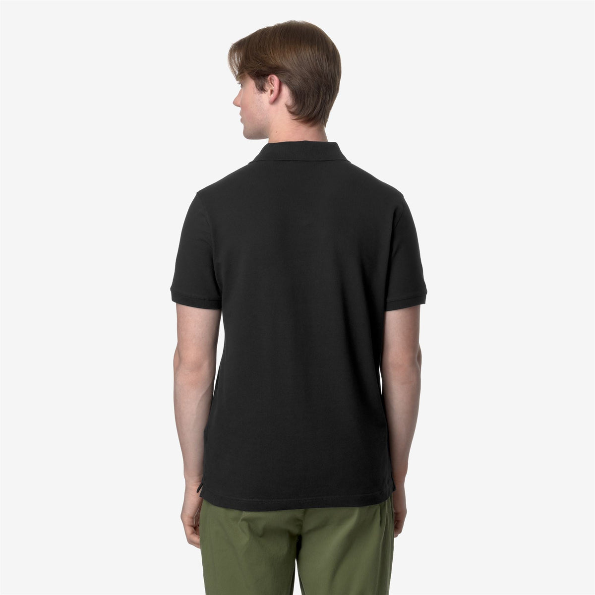AMEDEE PIQUE SLIM - Polos - Polo - Homme - Black Pure