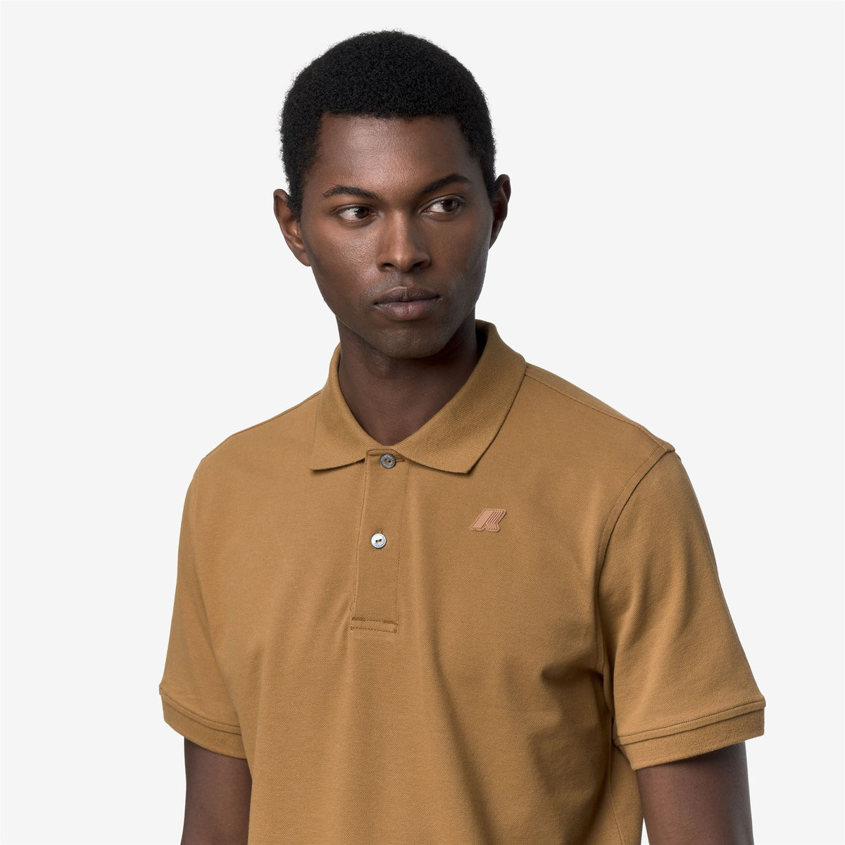AMEDEE PIQUE SLIM - Polos - Polo - Homme - Brown Bistre