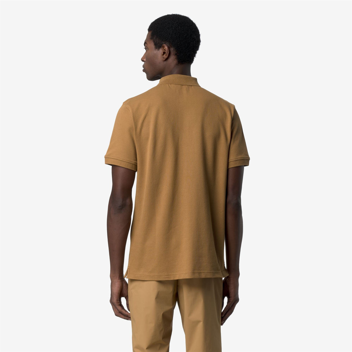 AMEDEE PIQUE SLIM - Polos - Polo - Homme - Brown Bistre