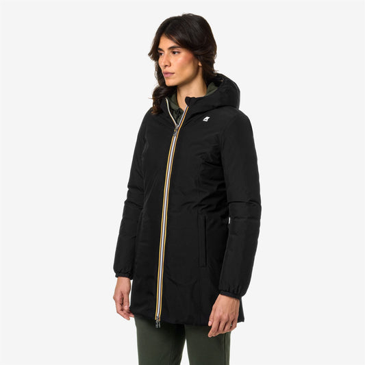 DENISE ST THERMO DOUBLE - Vestes - Longueur 3/4 - Femme - Black P-Beige T