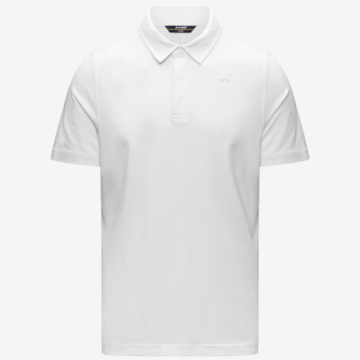 VIGGO LT STRETCH JERSEY SLIM - Polos - Polo - Homme - White-White
