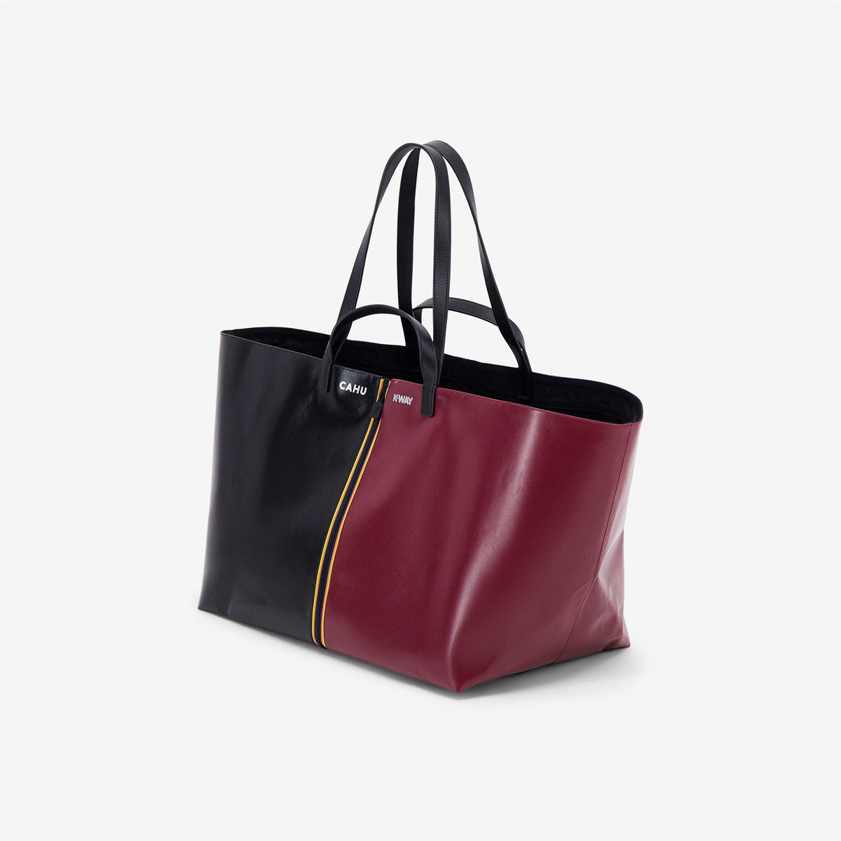 PRATIQUE LARGE - Sacs - Sac fourre-tout - Unisexe - Black-Red Dk Amaranto