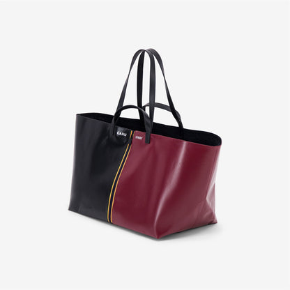 PRATIQUE LARGE - Sacs - Sac fourre-tout - Unisexe - Black-Red Dk Amaranto
