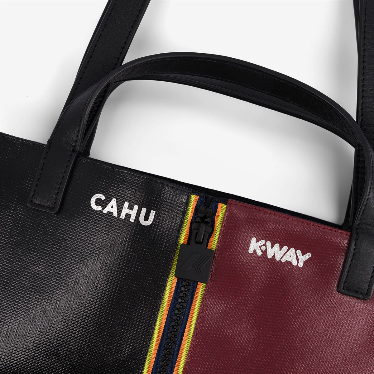PRATIQUE LARGE - Sacs - Sac fourre-tout - Unisexe - Black-Red Dk Amaranto