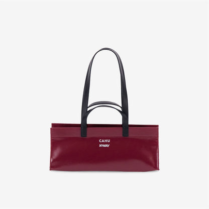 MAMIE BAGUETTE - Sacs - Baguette - Unisexe - Red Dk Amaranto