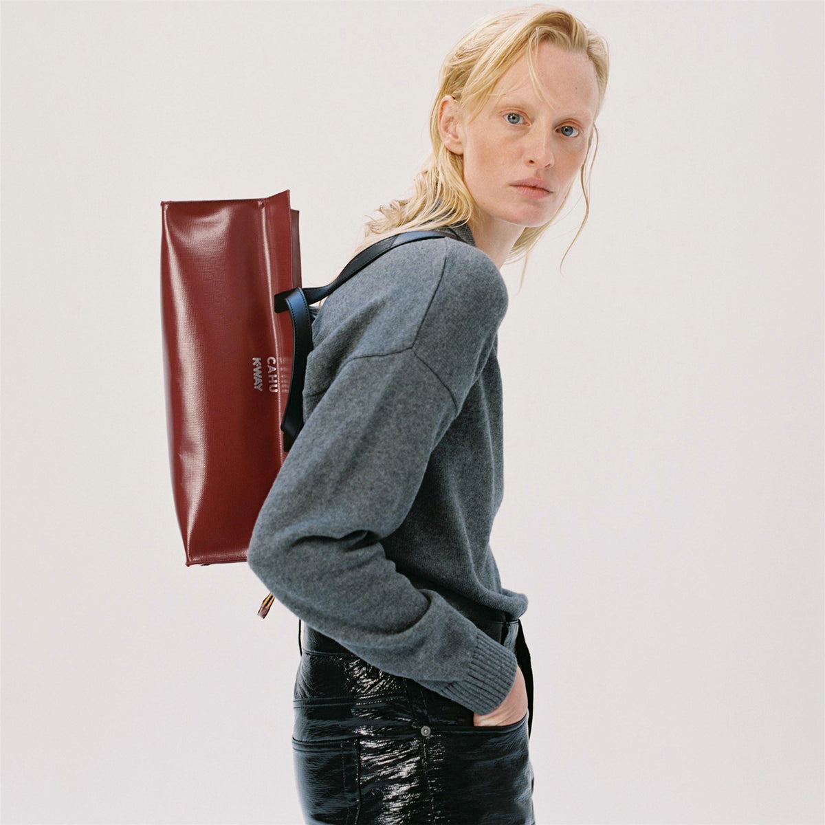 MAMIE BAGUETTE - Sacs - Baguette - Unisexe - Red Dk Amaranto