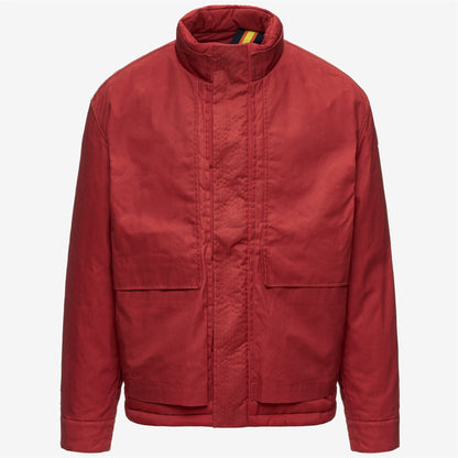 CARGI WAX COTTON NYLON - Vestes - Court - Homme - Red Dk Chili