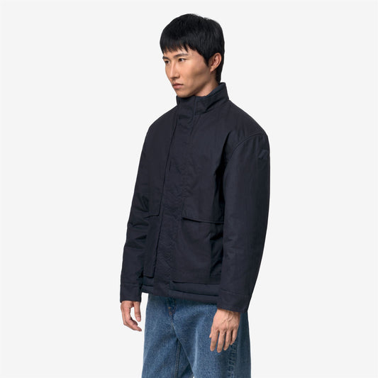CARGI WAX COTTON NYLON - Vestes - Court - Homme - Blue Depth