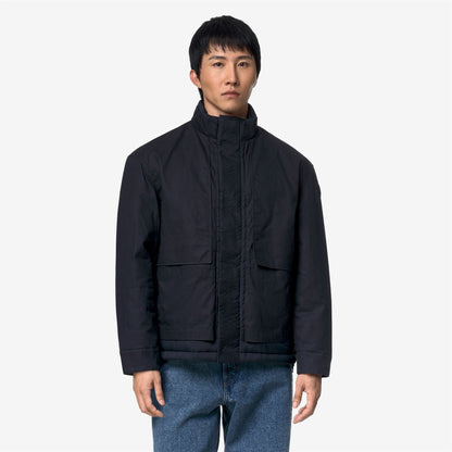 CARGI WAX COTTON NYLON - Vestes - Court - Homme - Blue Depth