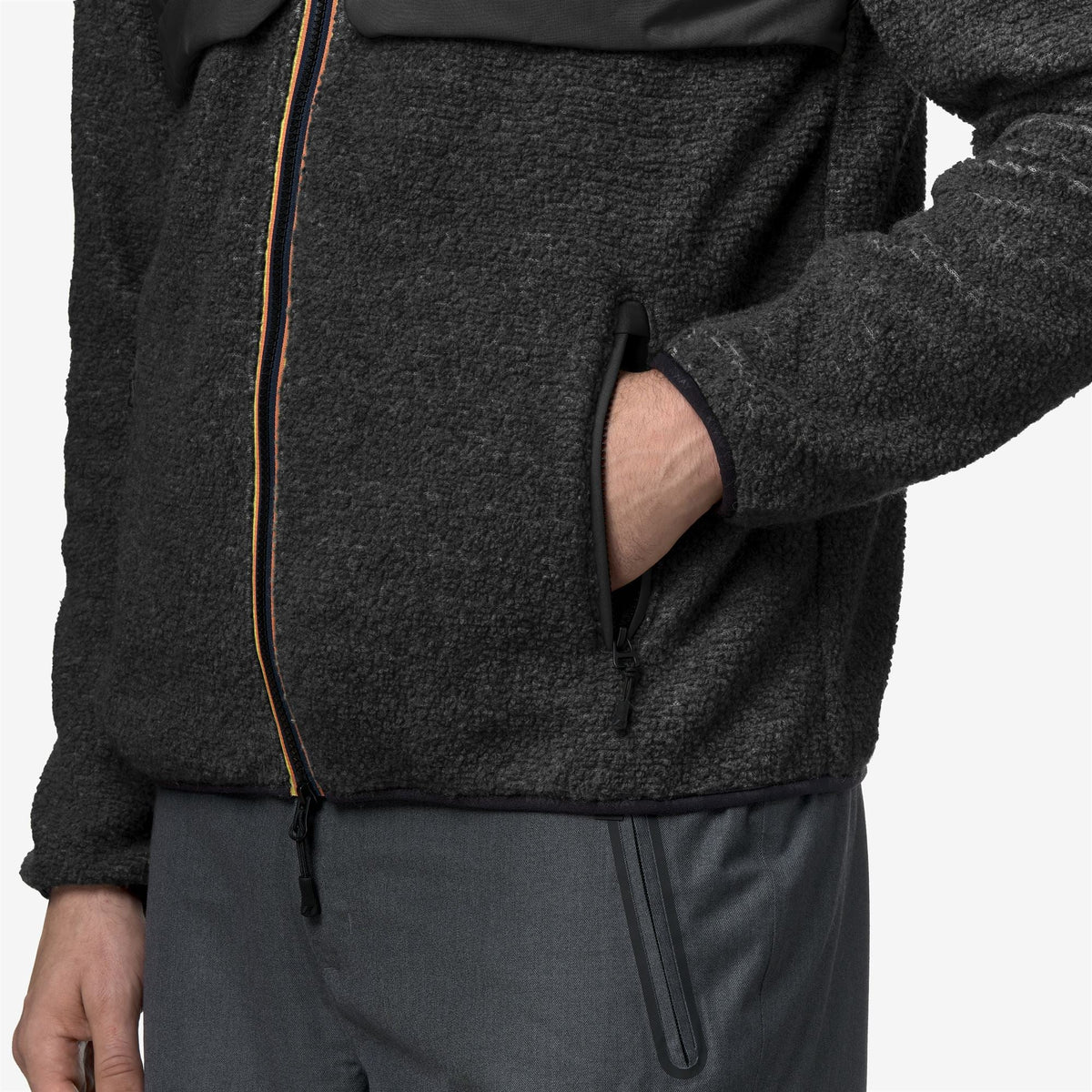 BAUGES W POLAR - Polaire - Veste - Homme - Black Pure