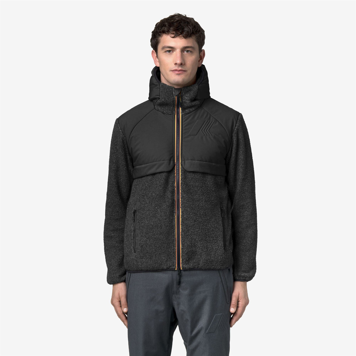 BAUGES W POLAR - Polaire - Veste - Homme - Black Pure