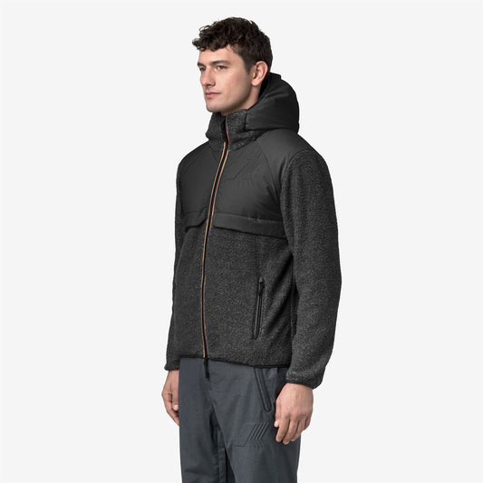 BAUGES W POLAR - Polaire - Veste - Homme - Black Pure