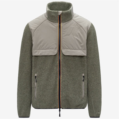 BORNES W POLAR - Polaire - Veste - Homme - Green Oak