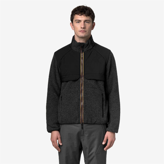 BORNES W POLAR - Polaire - Veste - Homme - Black Pure
