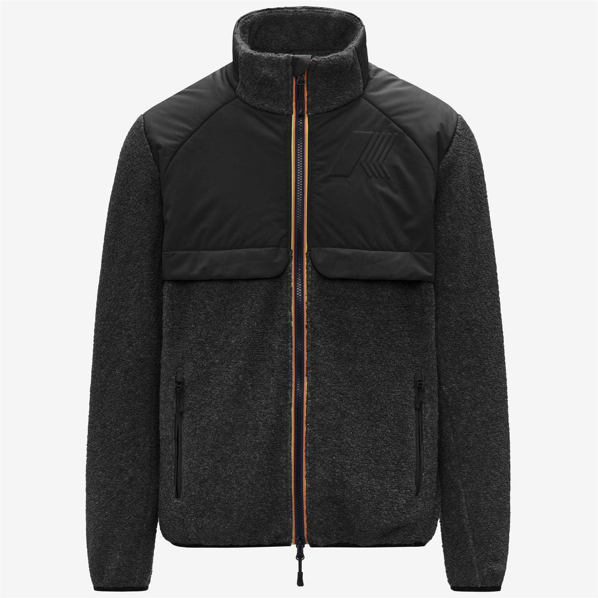 BORNES W POLAR - Polaire - Veste - Homme - Black Pure