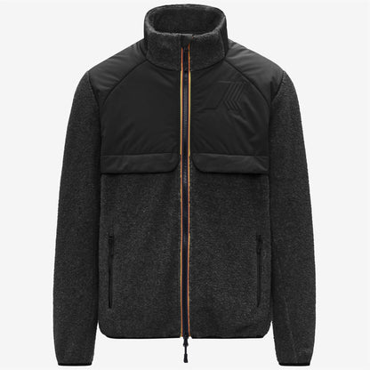 BORNES W POLAR - Polaire - Veste - Homme - Black Pure