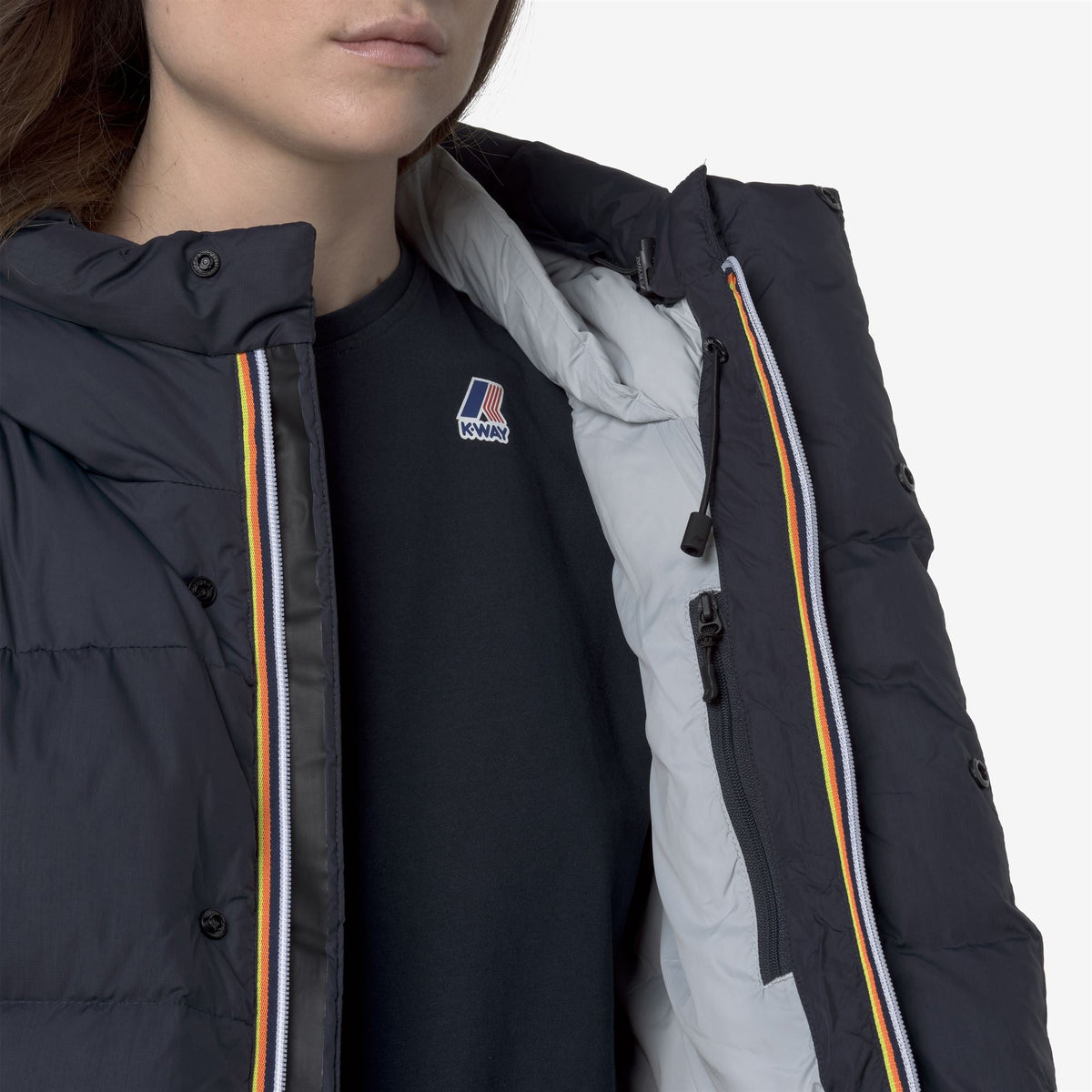 LE VRAI 4.0 AURELE HEAVY WARM - Vestes - Milieu - Unisexe - Blue Depth