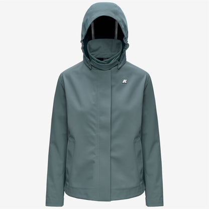 BLEIZOU BONDED - Vestes - Milieu - Femme - Green Balsam-Blue Depth