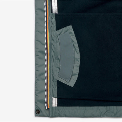 BLEIZOU BONDED - Vestes - Milieu - Femme - Green Balsam-Blue Depth
