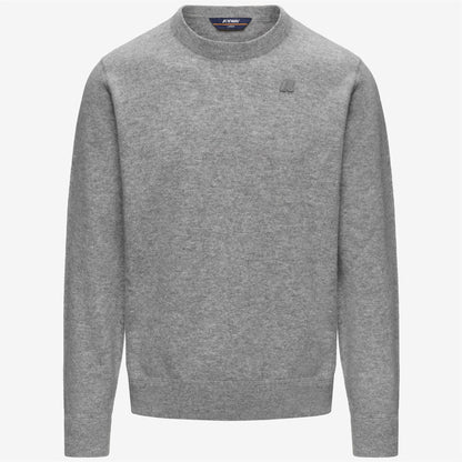 SEBASTIEN FLEECE STITCH - Maille - Pull-over - Homme - Grey Md