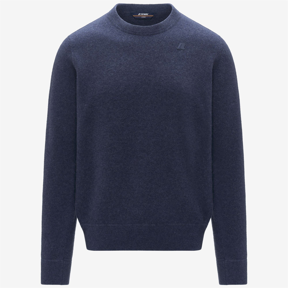 SEBASTIEN FLEECE STITCH - Maille - Pull-over - Homme - Blue Dusty