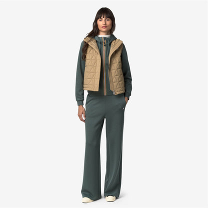 LOIRENE  LIGHT SPACER - Pantalon - Pantalons de sport - Femme - Green Balsam