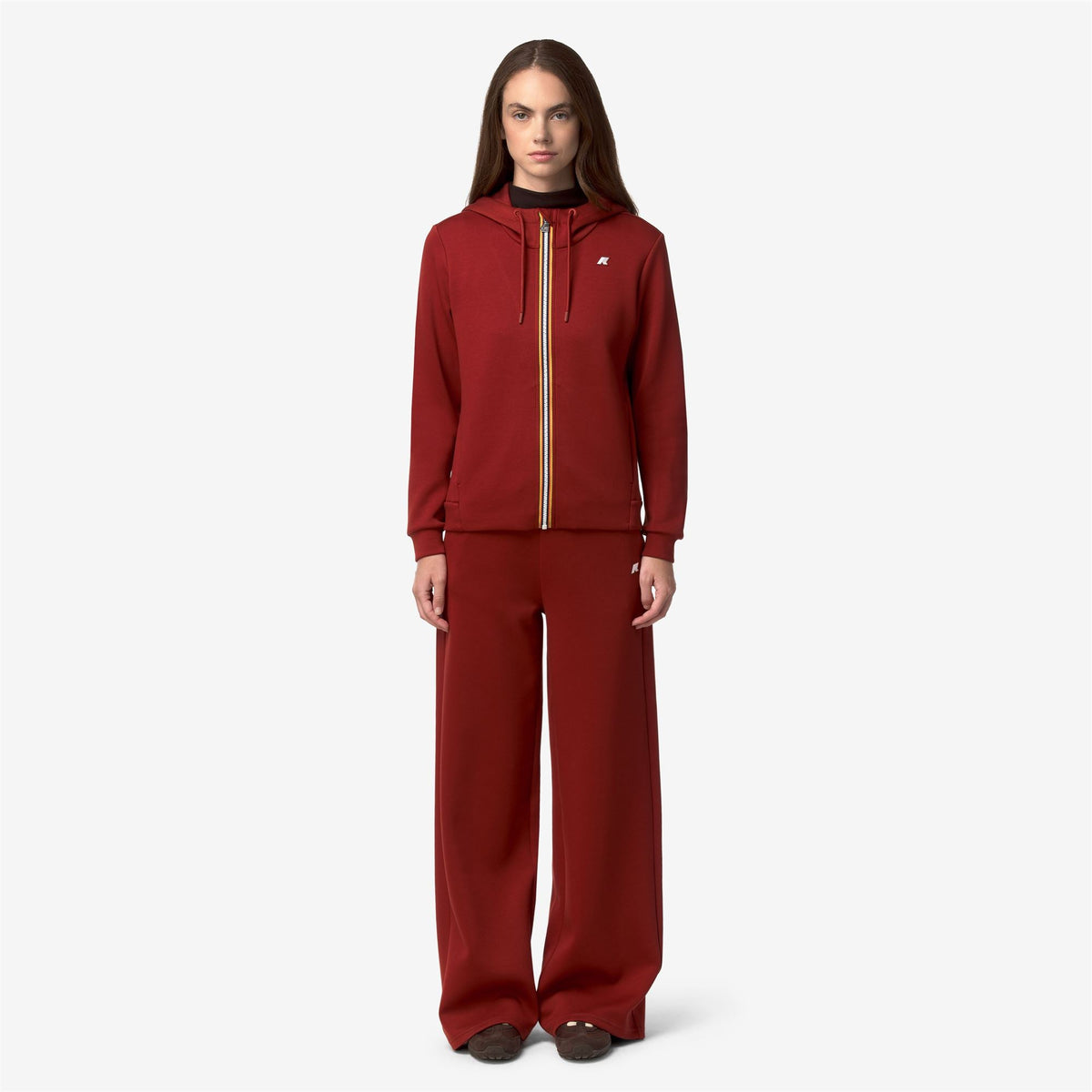 LOIRENE  LIGHT SPACER - Pantalon - Pantalons de sport - Femme - Red Dk Chili