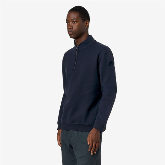 AUBIE COTTON CASHMERE - Polaire - Pull - Homme - Blue Depth